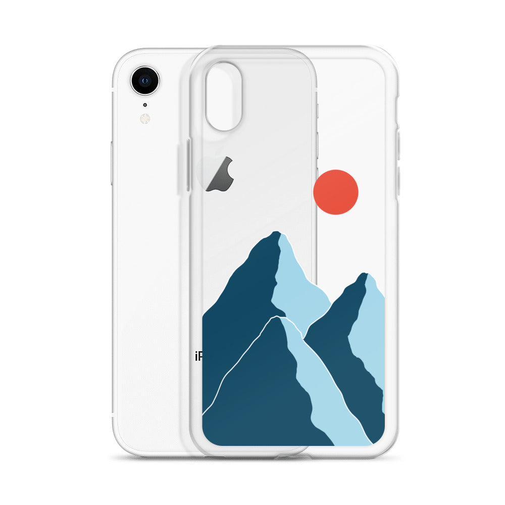 Blue Mountains Travel iPhone Case - HypeSheriff
