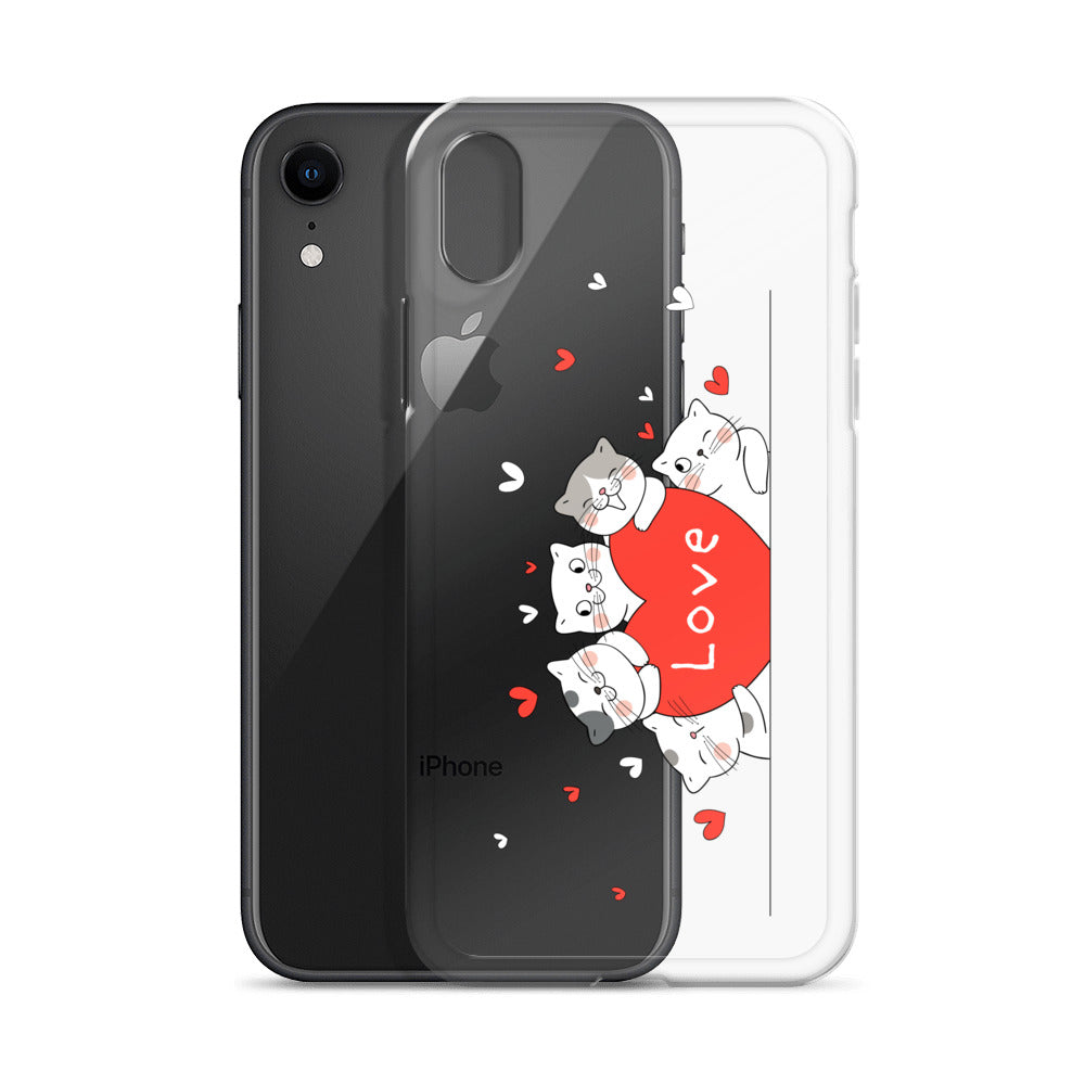 Love Kitty iPhone Case - HypeSheriff
