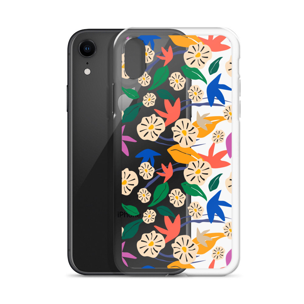 Colorful Floral iPhone Case - HypeSheriff