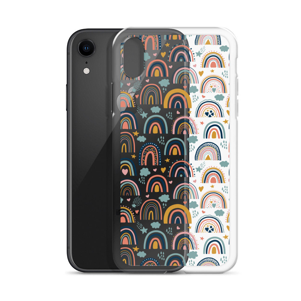Cute Rainbows Pastel iPhone Case - HypeSheriff