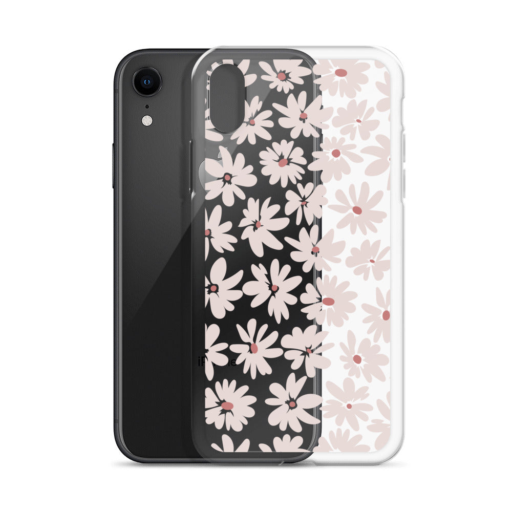 Retro Flowers 70s iPhone Case - HypeSheriff