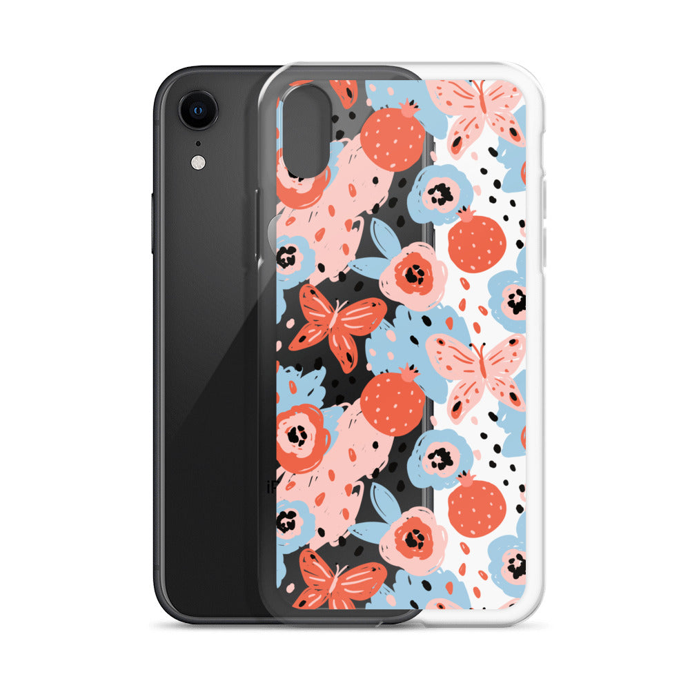Colorful Butterflies iPhone Case - HypeSheriff