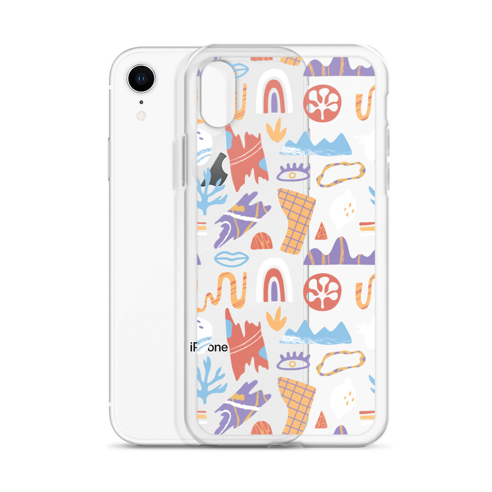 Abstract Shapes iPhone Case - HypeSheriff