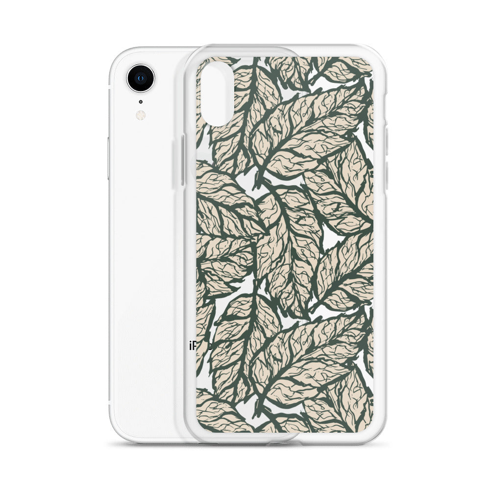 Botanical Leaves iPhone Case - HypeSheriff