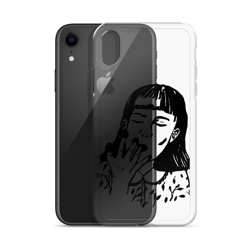 Banksy Food Lover Raspberries iPhone Case - HypeSheriff