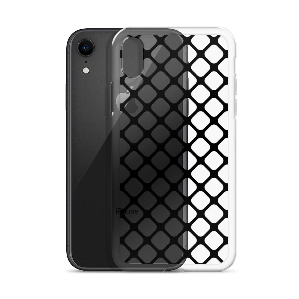 Black Geometric Pattern iPhone Case - HypeSheriff