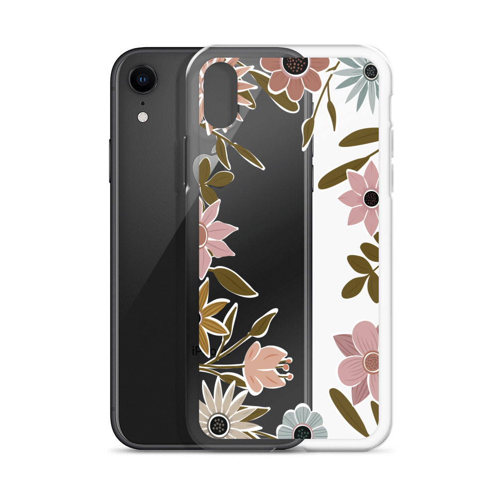 Eclectic Elegant Floral iPhone Case - HypeSheriff