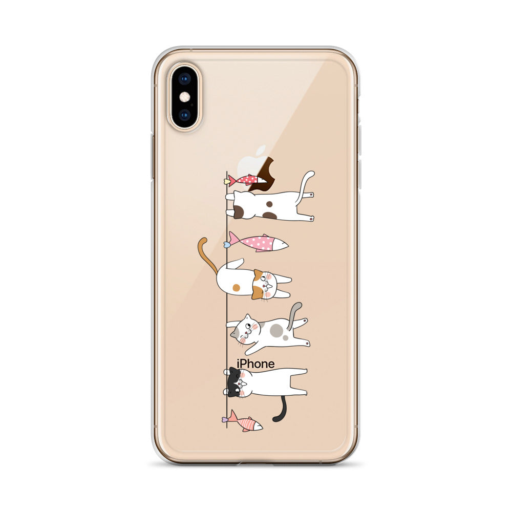 Super Cute Cats iPhone Case - HypeSheriff