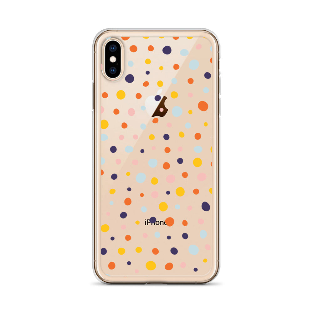 Colorful Dots Abstract iPhone Case - HypeSheriff