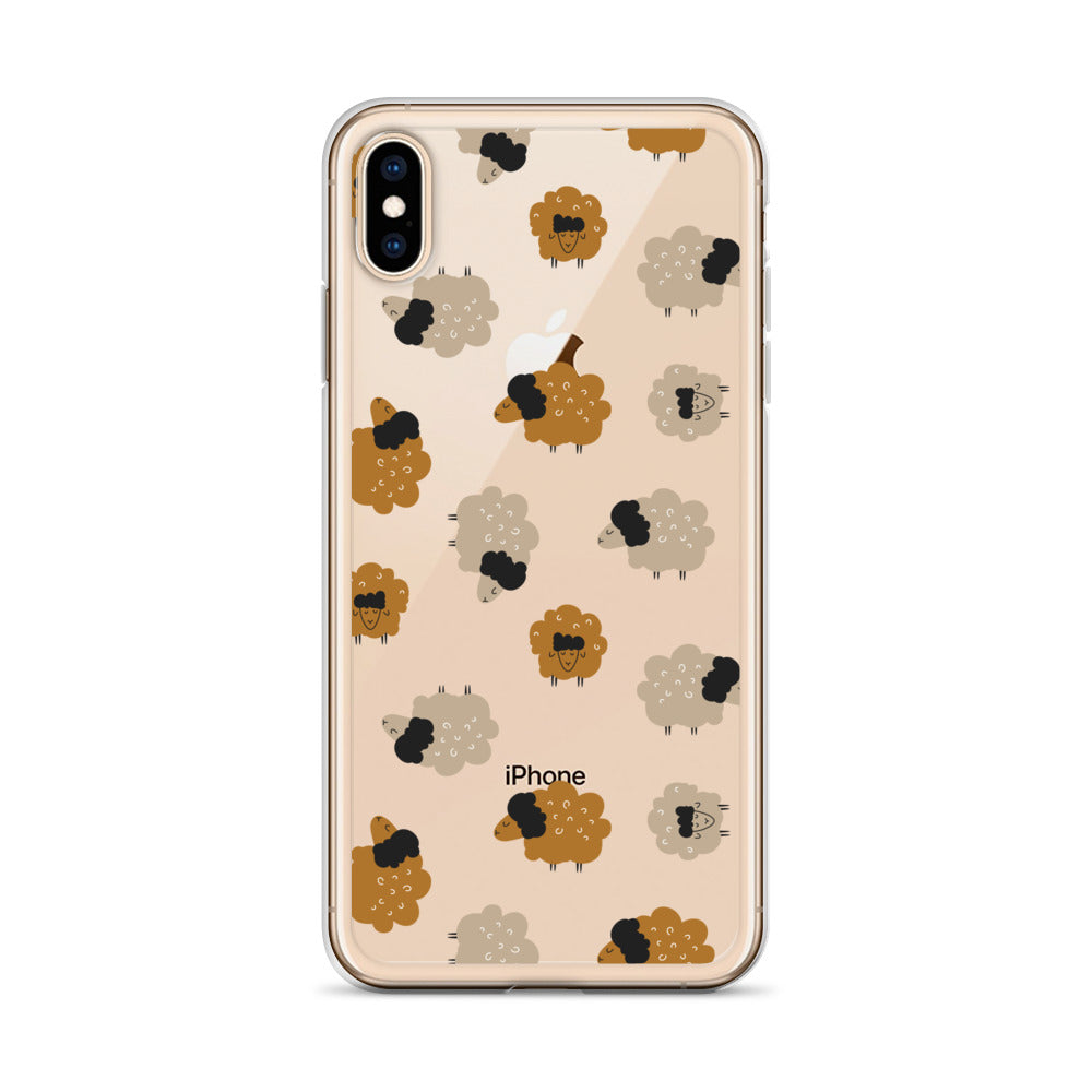 Cute Boho Sheeps iPhone Case - HypeSheriff