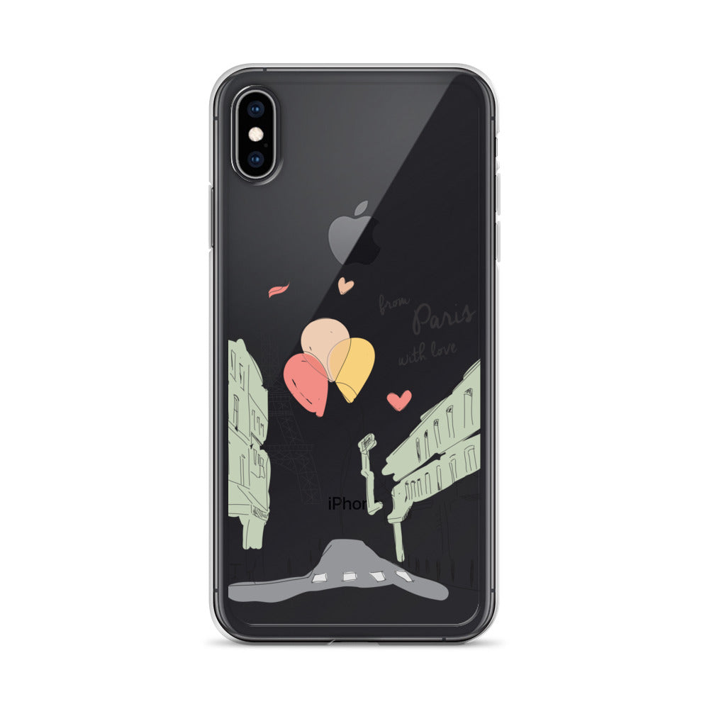Love Paris Travel iPhone Case - HypeSheriff