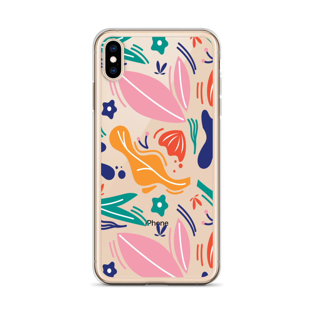 Colorful Nature Leaves Art iPhone Case - HypeSheriff