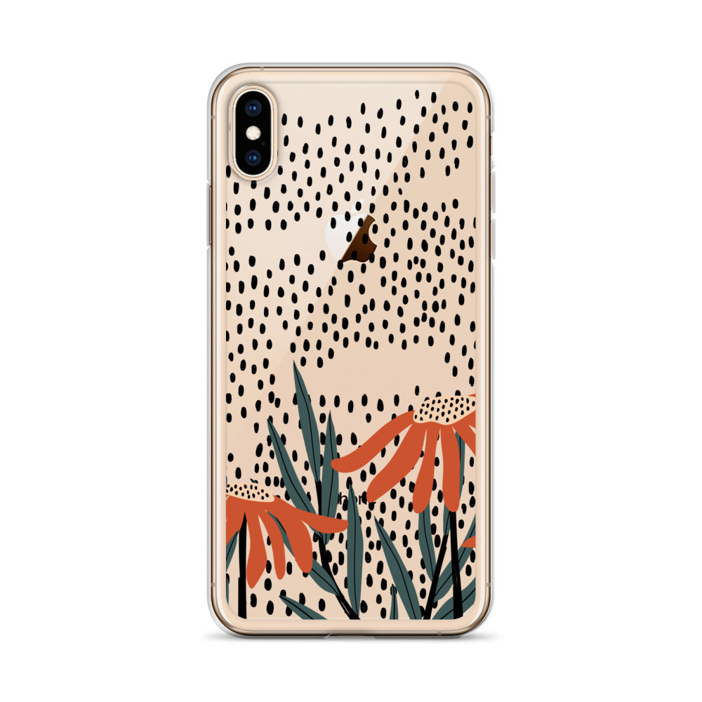 Eclectic Modern Floral iPhone Case - HypeSheriff