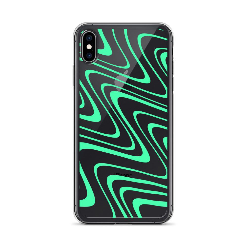 Toxic Psychodelic Swirl Pattern iPhone Case - HypeSheriff