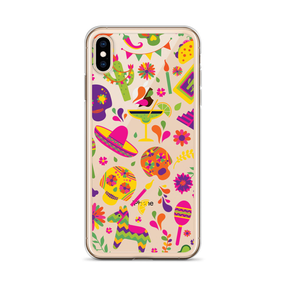 Dias De Los Muerto Mexican Fiesta iPhone Case - HypeSheriff