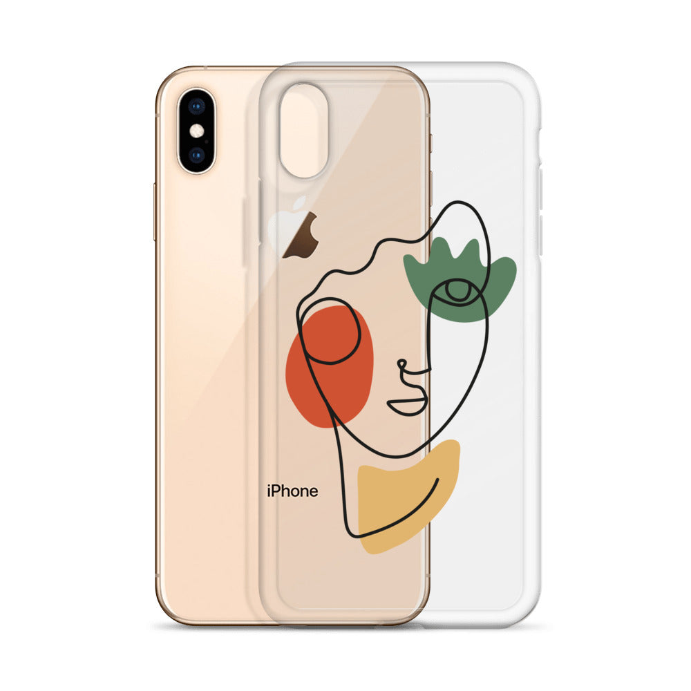 Picasso Line Art iPhone Case - HypeSheriff