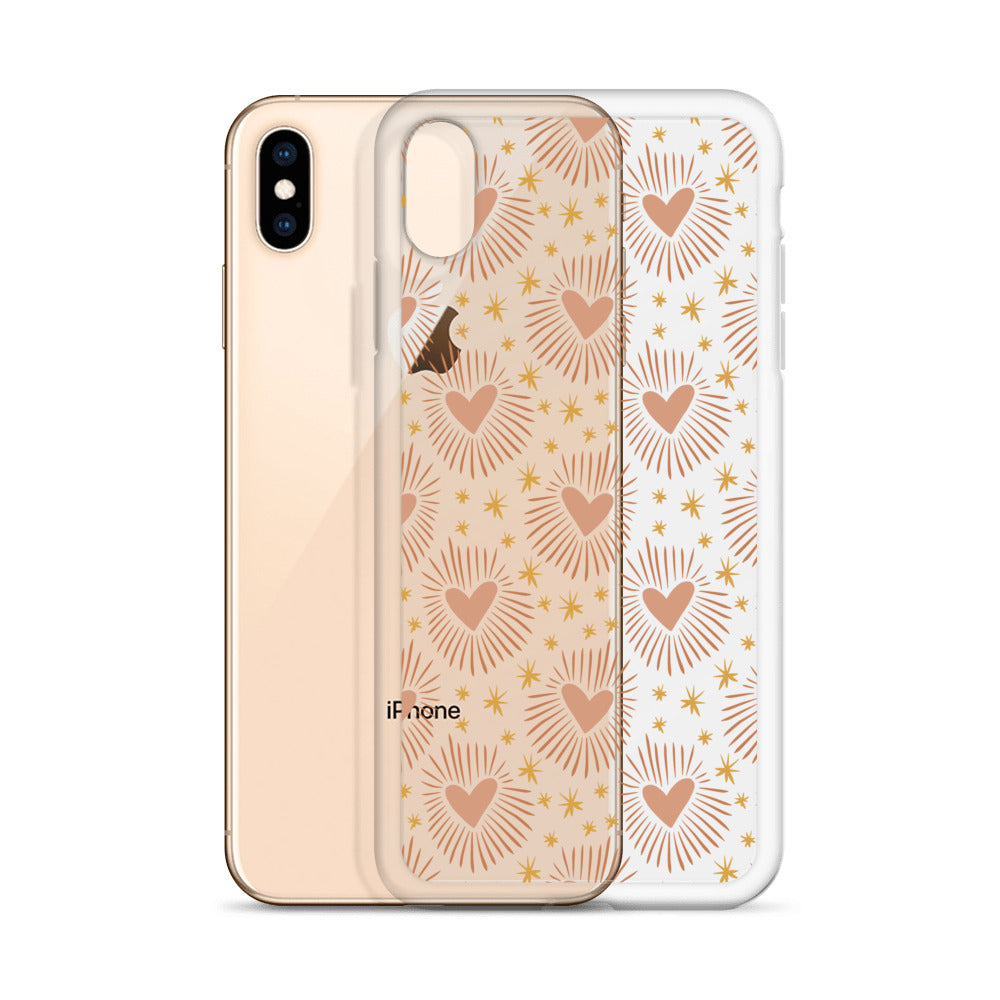 Magical Boho Sacred Heart iPhone Case - HypeSheriff