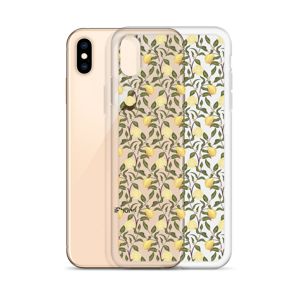 Green Botanical Morris iPhone Case - HypeSheriff
