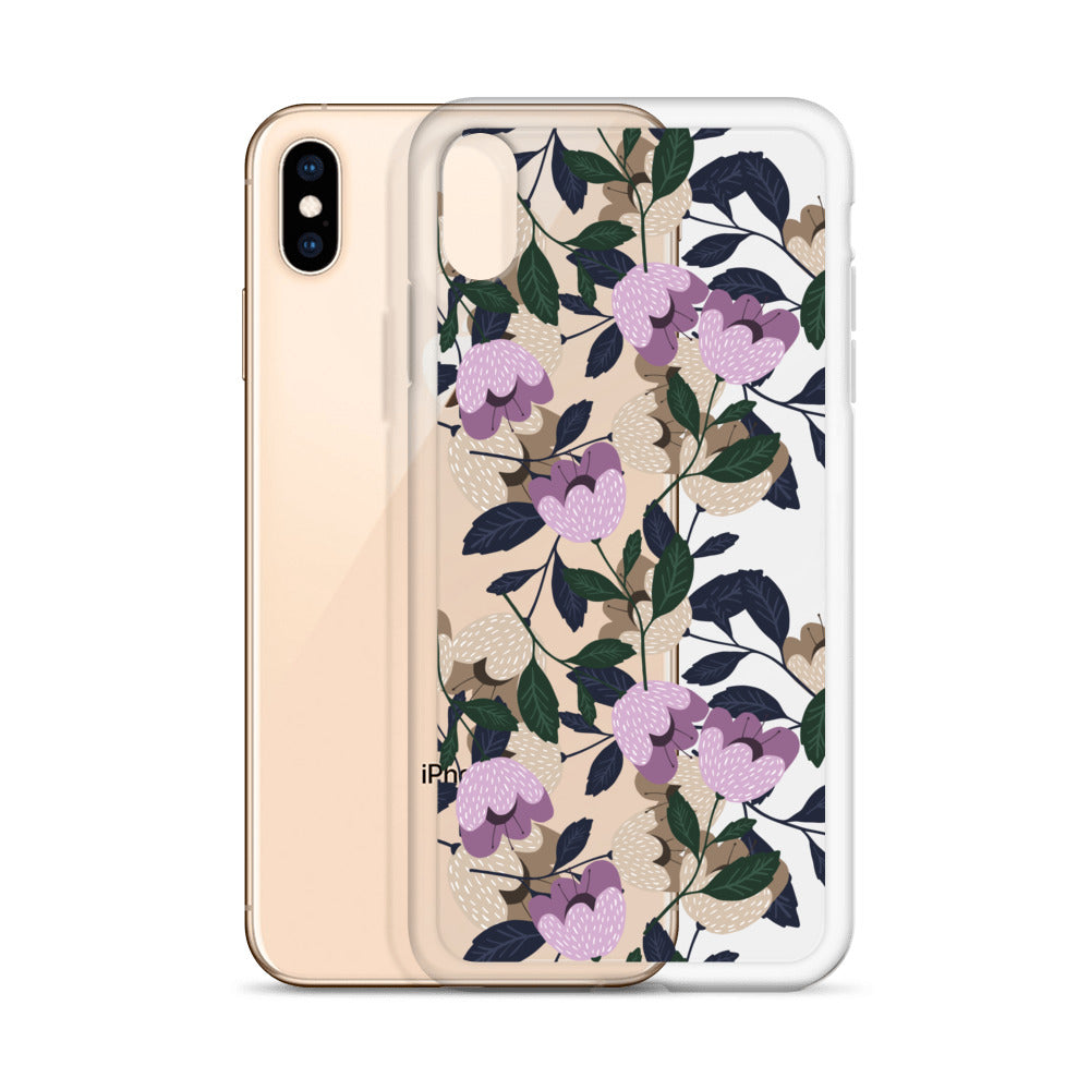 Botanical Purple iPhone Case - HypeSheriff