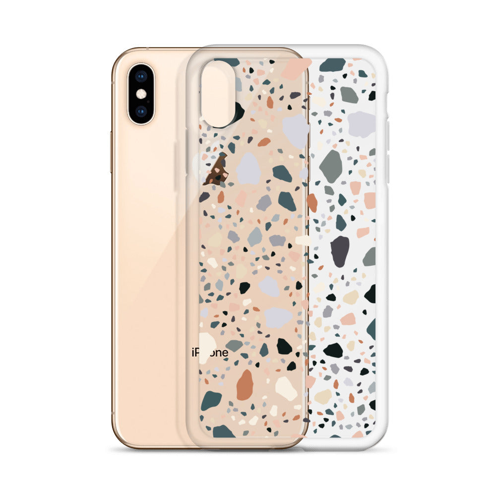 Scandinavian Terrazzo iPhone Case - HypeSheriff