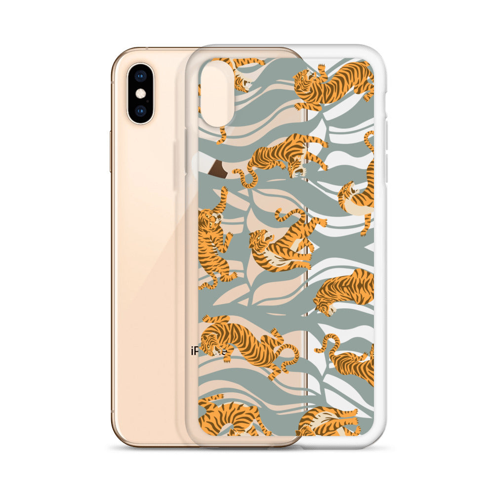 Jungle Cats iPhone Case - HypeSheriff