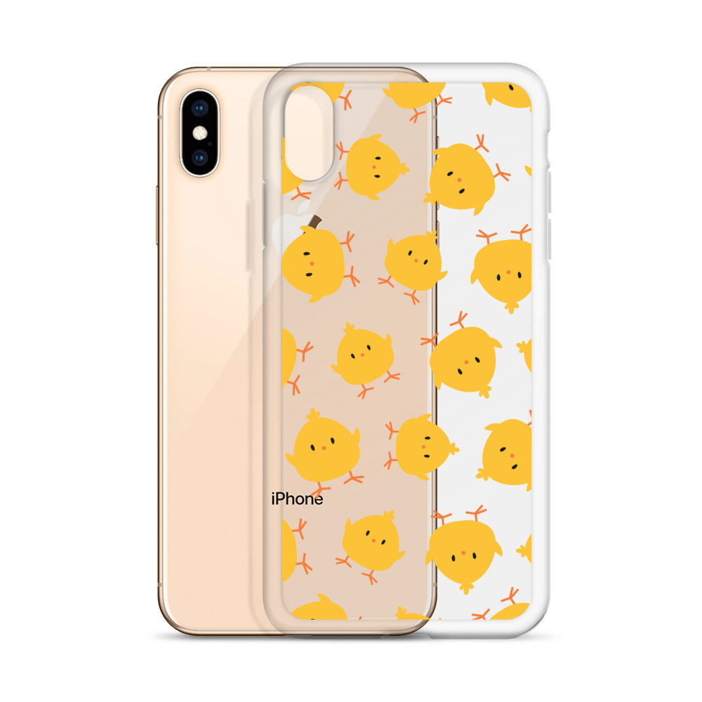 Yellow Easter Chicks iPhone Case - HypeSheriff