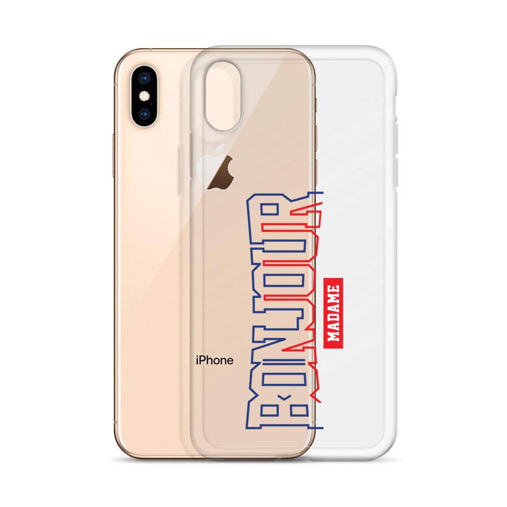 Bonjour Madame iPhone Case - HypeSheriff
