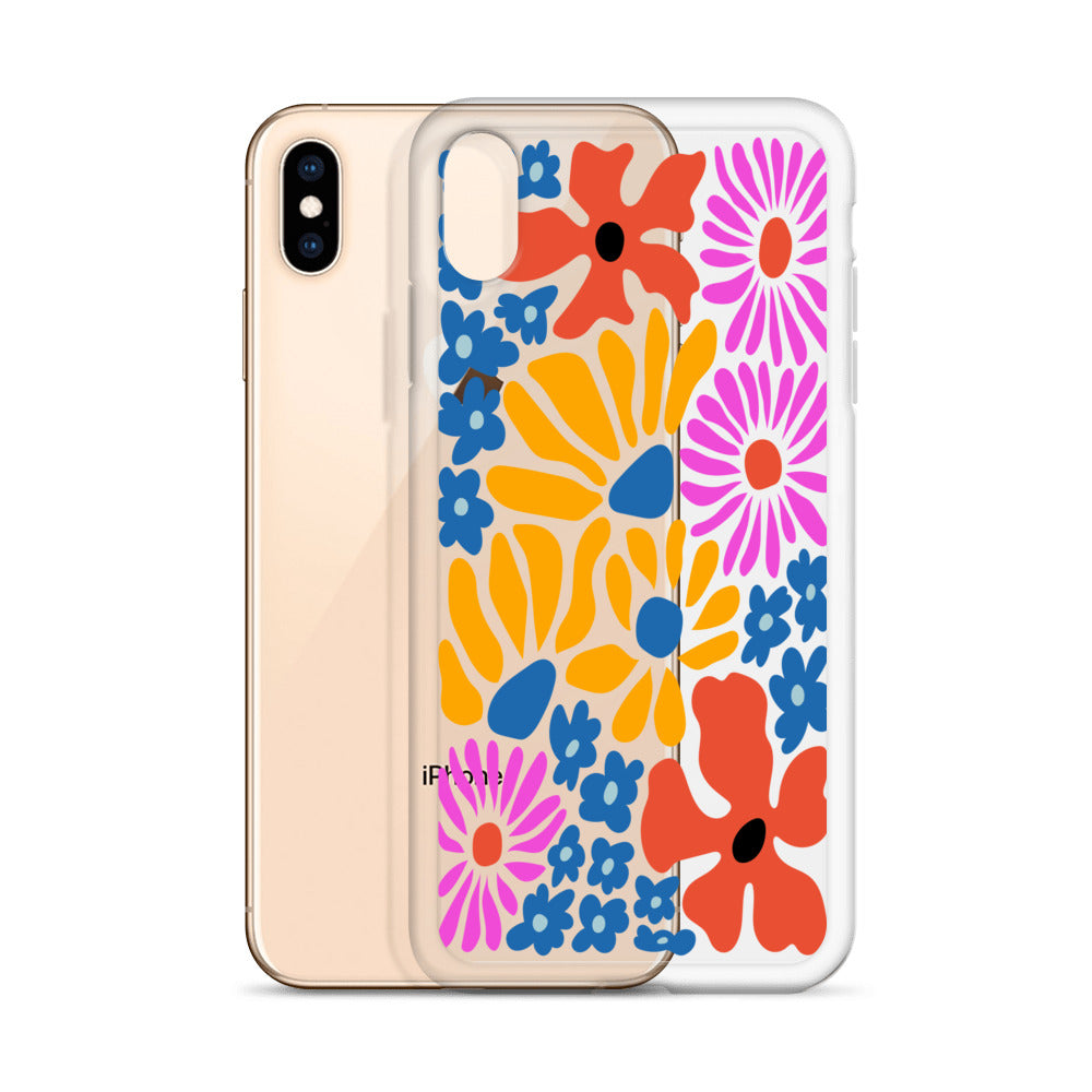 Colorful Flower Garden iPhone Case - HypeSheriff