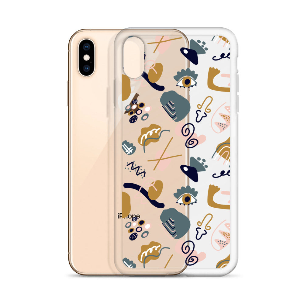 Abstract Hype Pattern iPhone Case - HypeSheriff