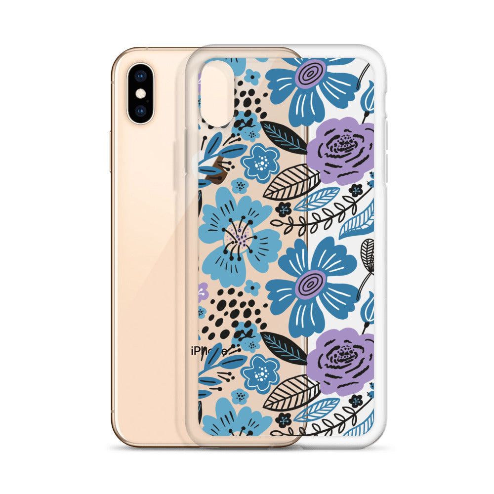 Modern Cute Floral Pattern iPhone Case - HypeSheriff