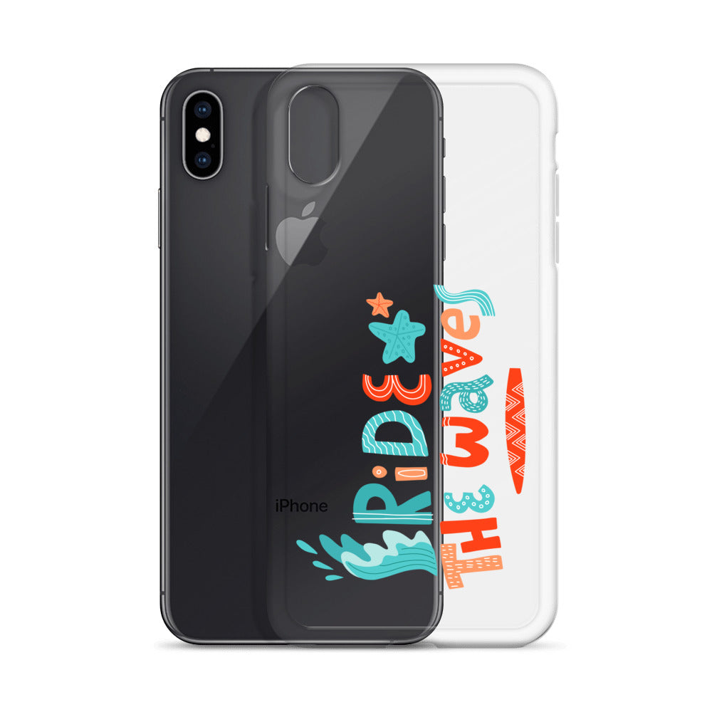 Ride The Waves Colorful Summer iPhone Case - HypeSheriff