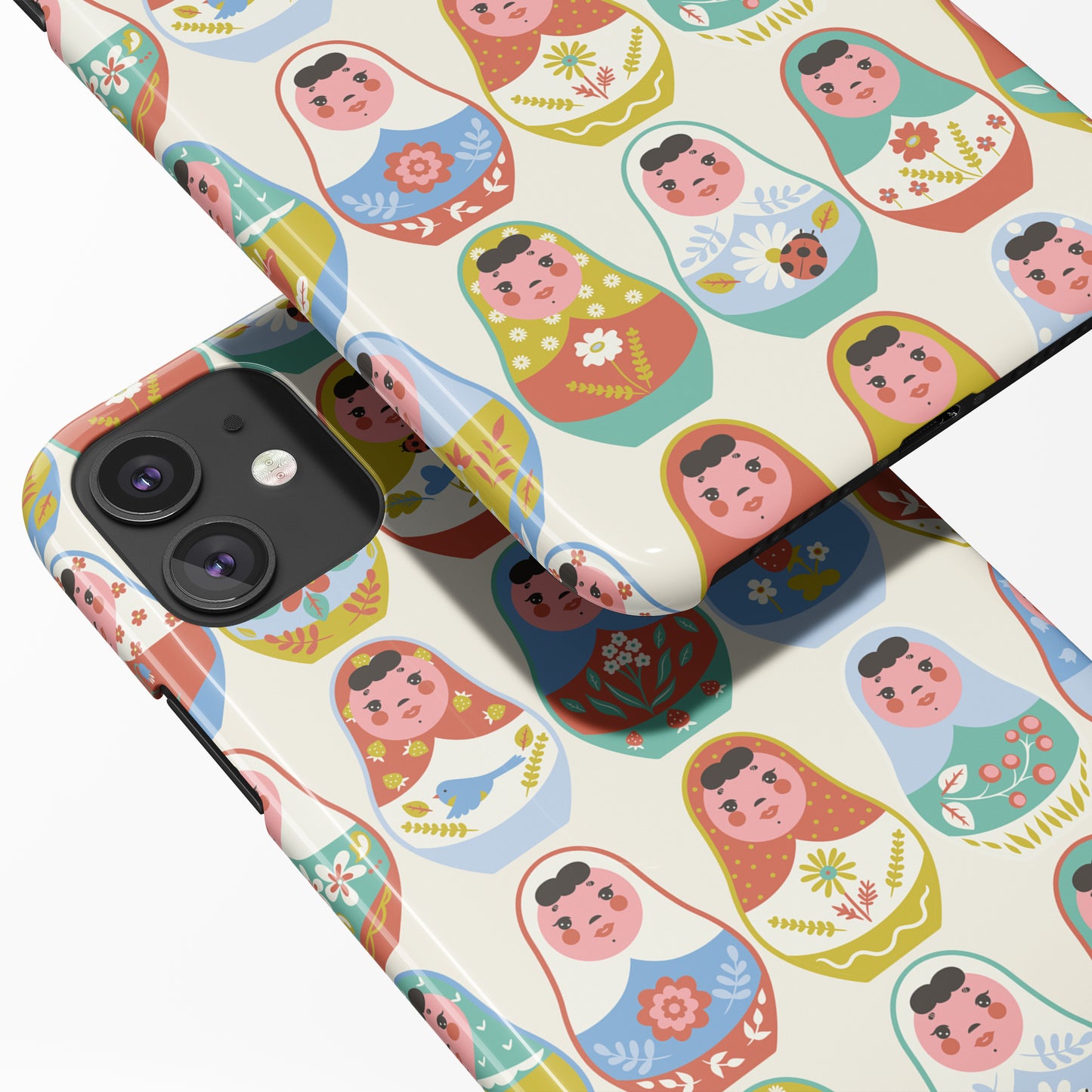 iPhone 12 Case with Matrioshkas - HypeSheriff