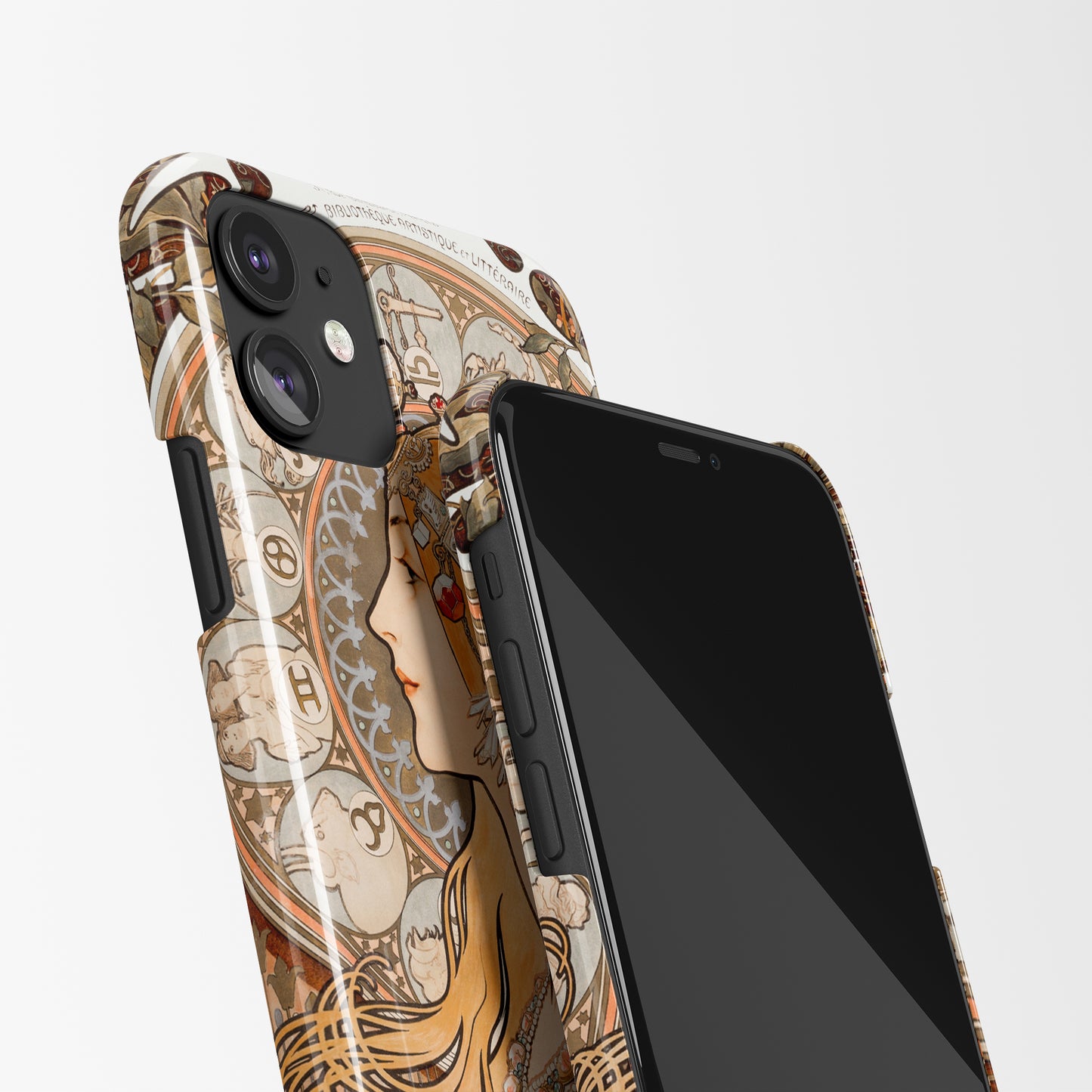 Alphonse Mucha iPhone Case - Art Nouveau Style - HypeSheriff