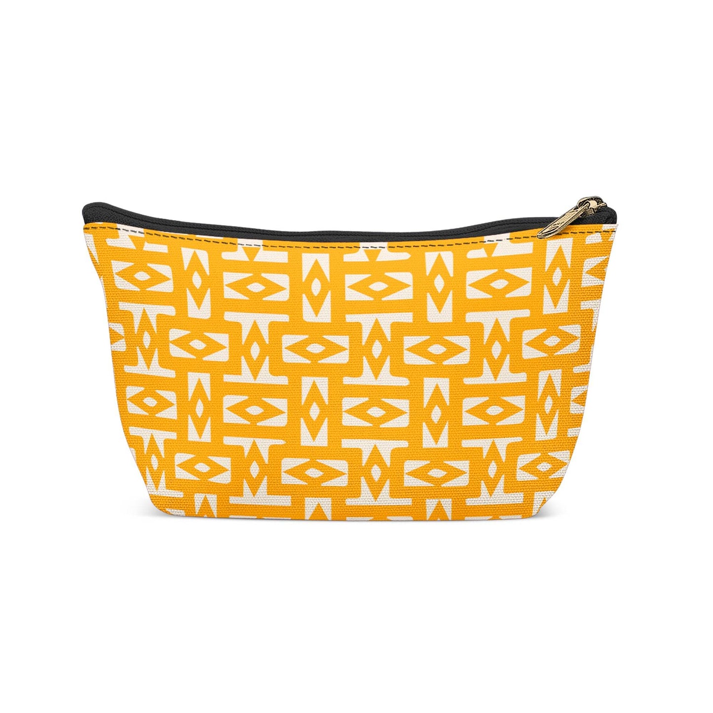 Yellow Art-Nouveau Make-up Bag - HypeSheriff