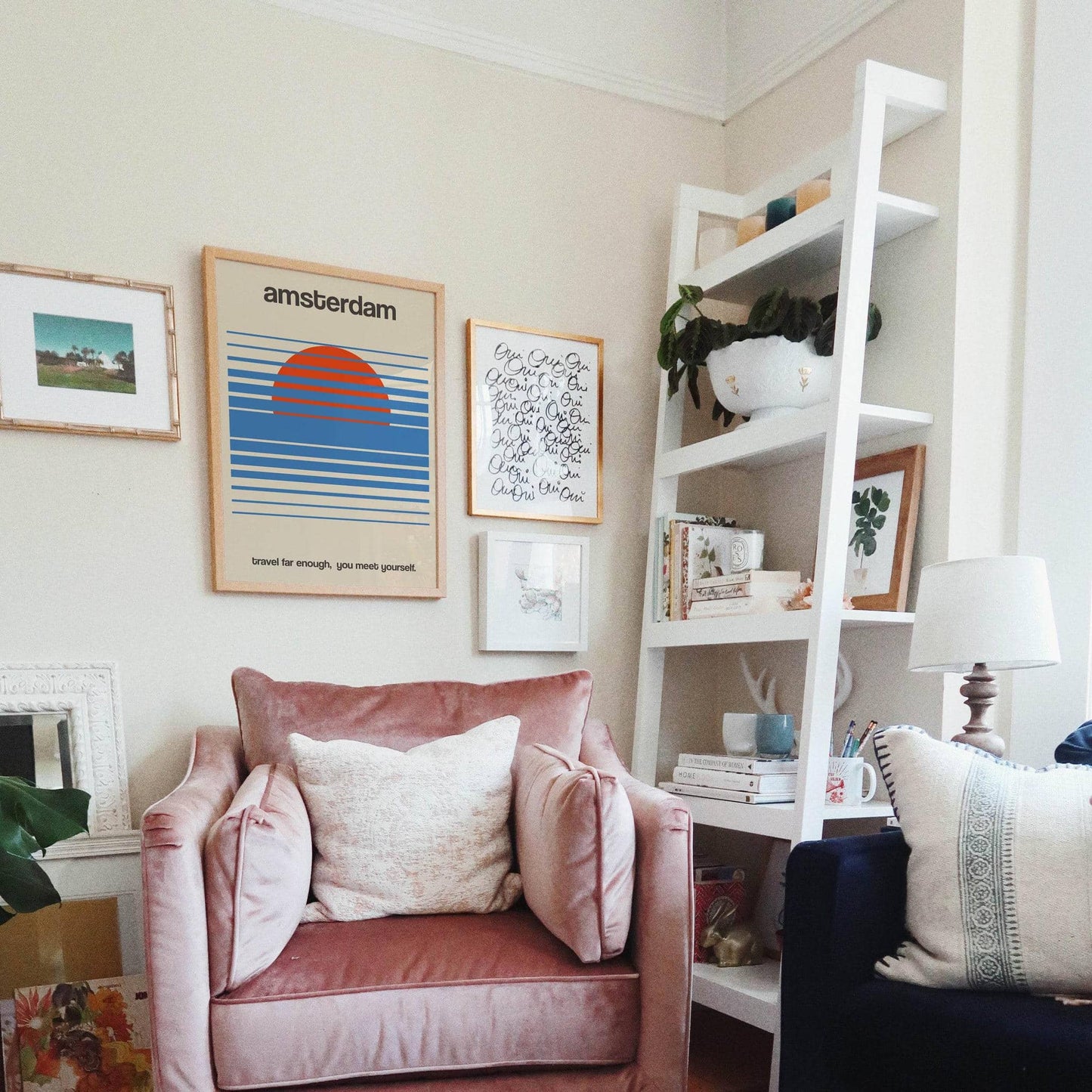 Amsterdam Retro Minimalist Poster - HypeSheriff