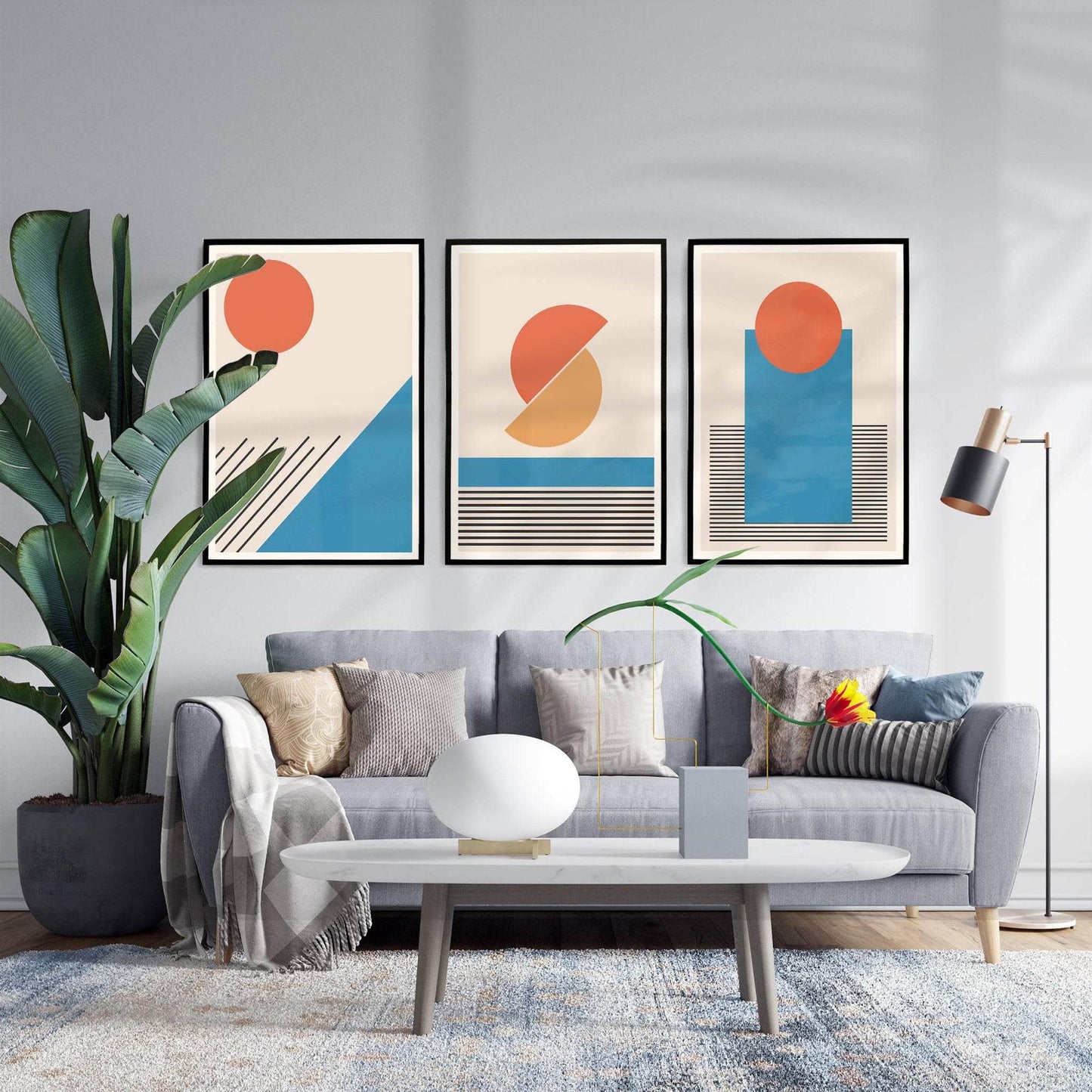 Set of 3 Bauhaus Posters - HypeSheriff
