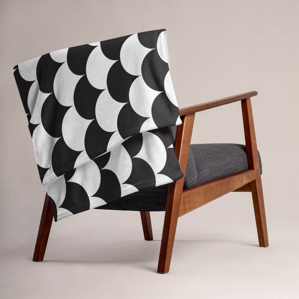 Black&White Throw Blanket - HypeSheriff