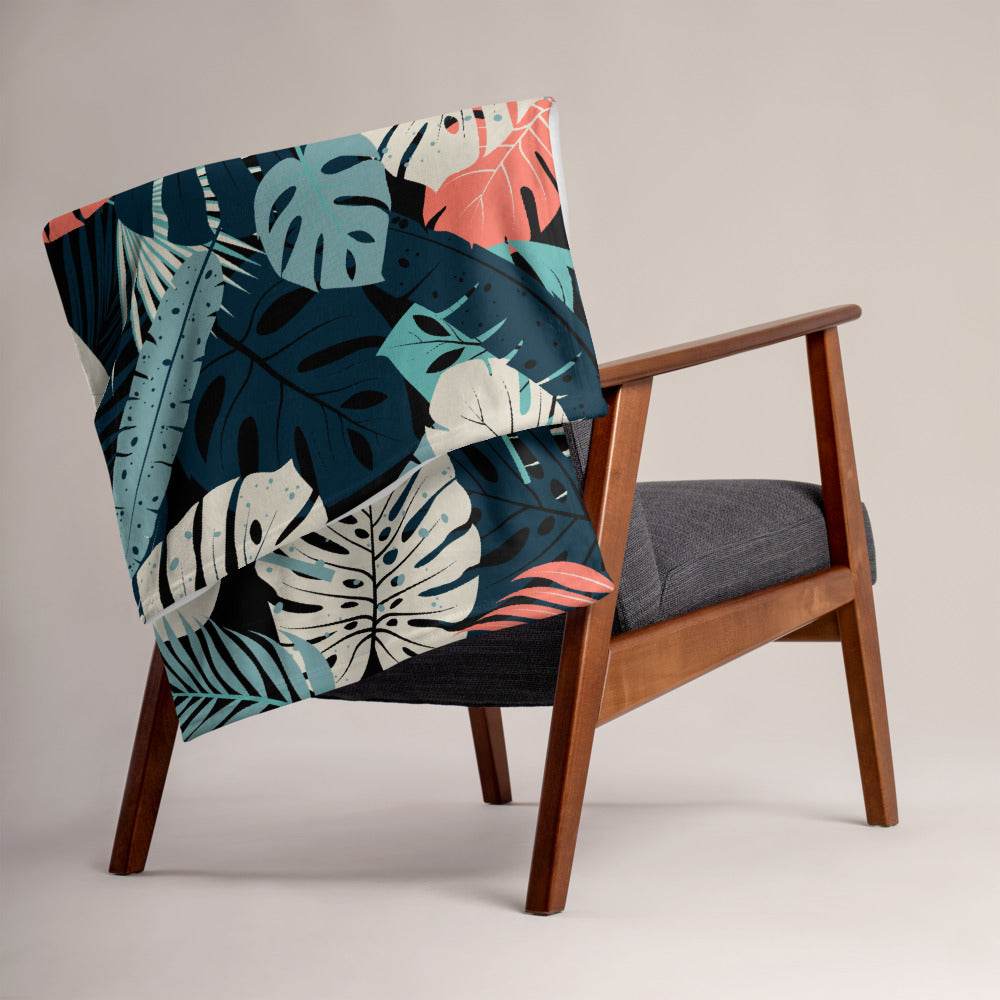 Floral Throw Blanket - HypeSheriff