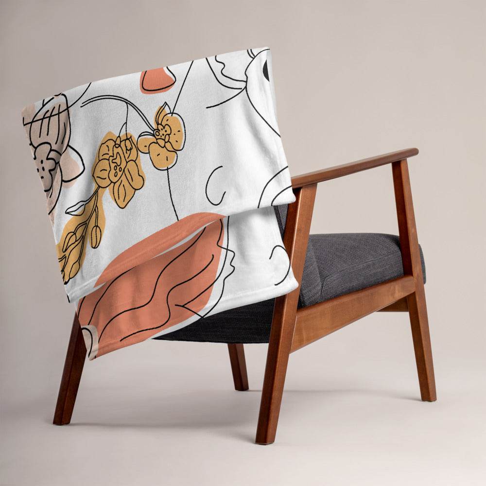 Throw Blanket with Modern Girls - HypeSheriff