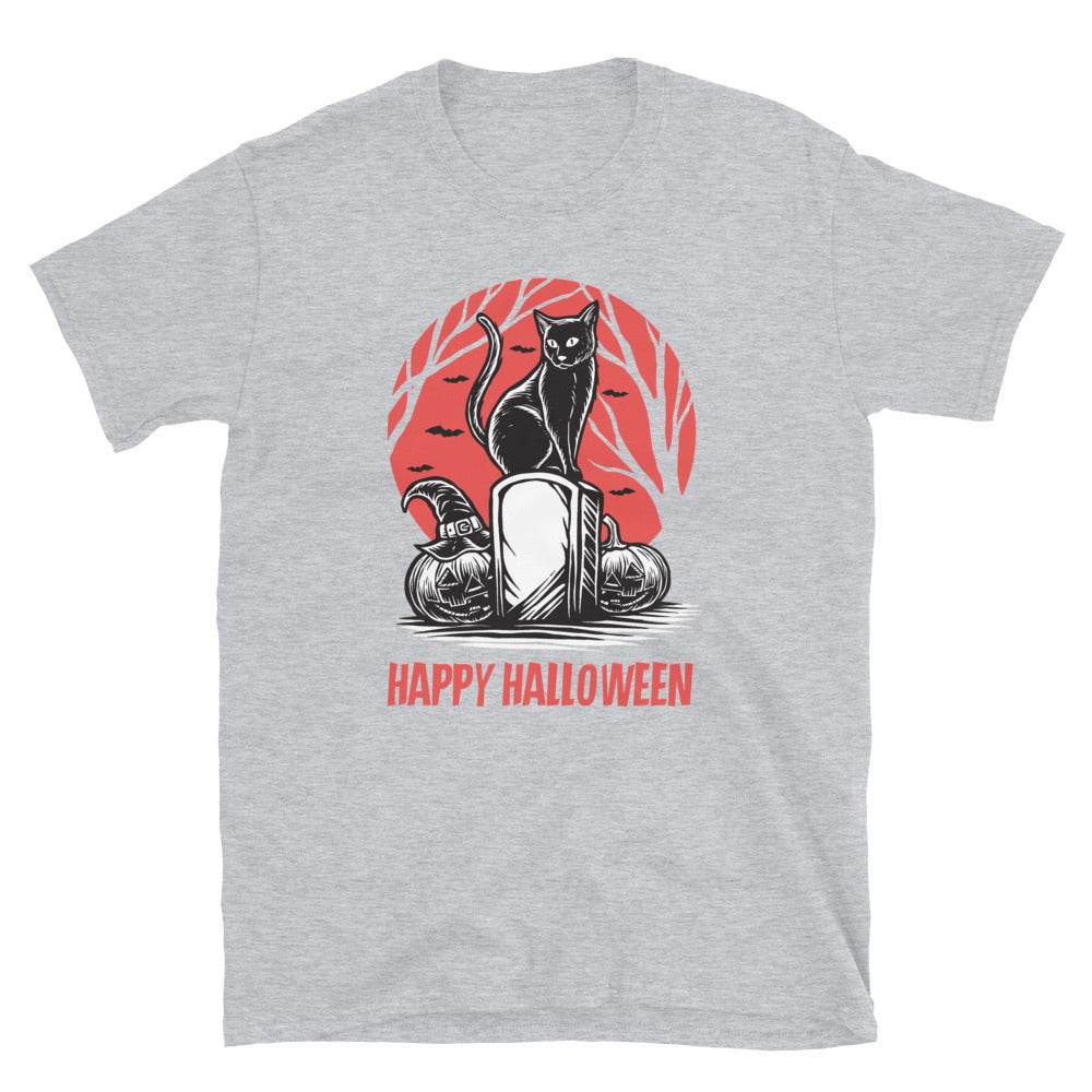 Happy Halloween Unisex T-Shirt - HypeSheriff