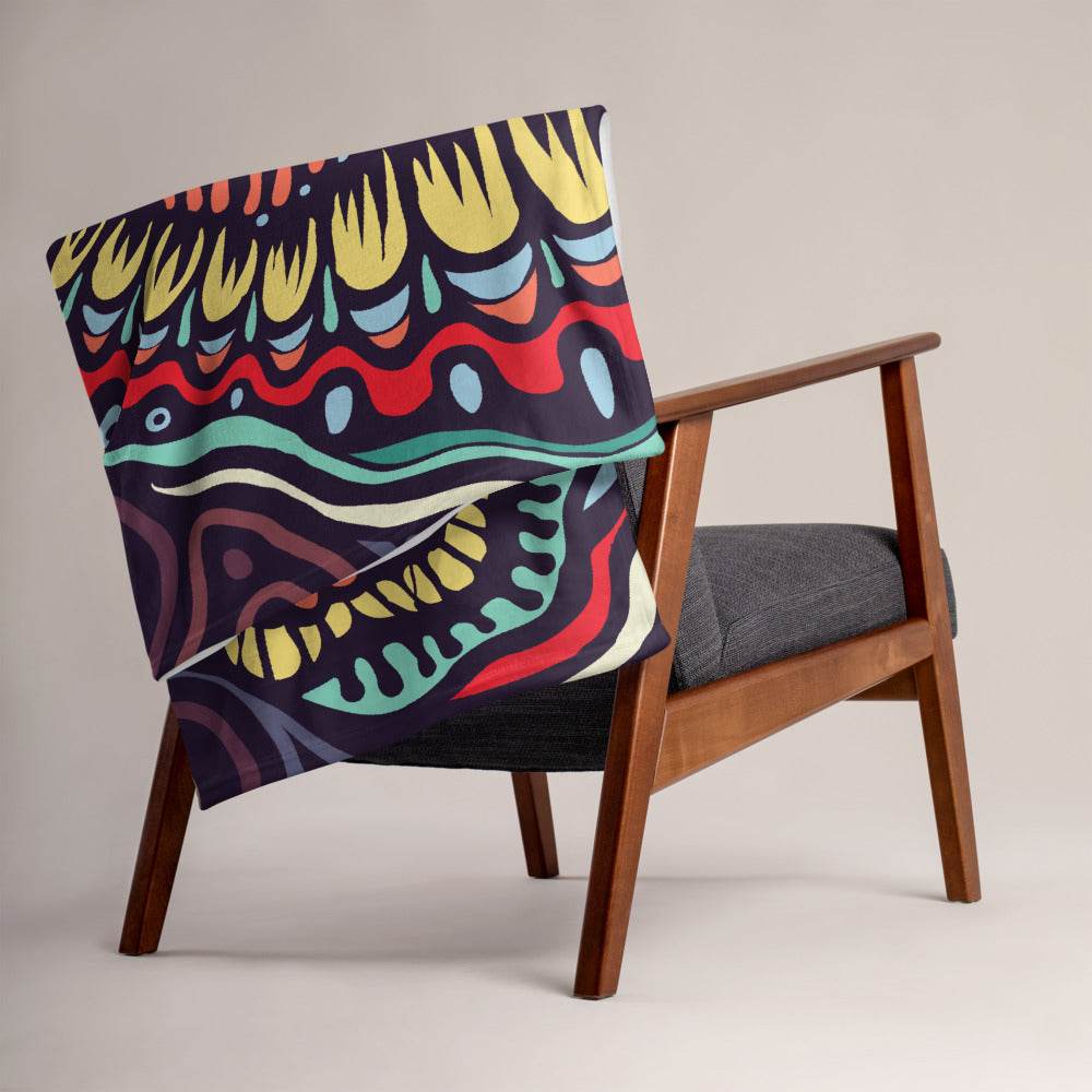 Throw Blanket with Butterfly - HypeSheriff