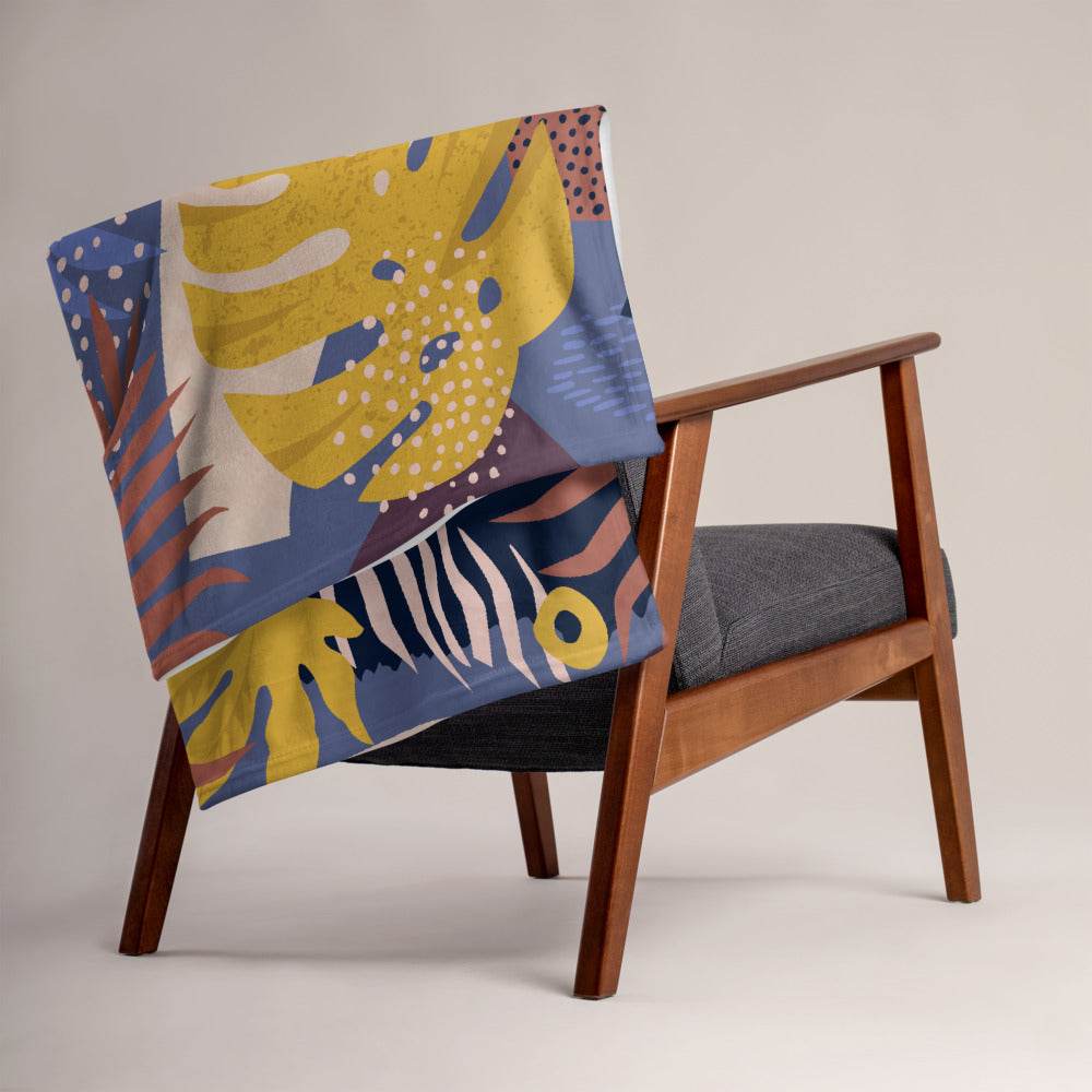 Autumn Throw Blanket - HypeSheriff