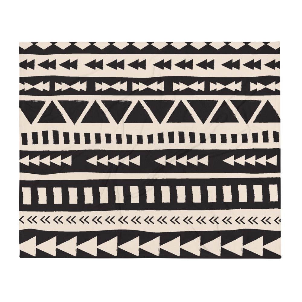 Etno Art Throw Blanket - HypeSheriff