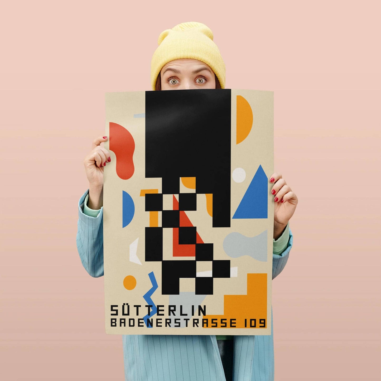 Bauhaus Abstract Poster - HypeSheriff