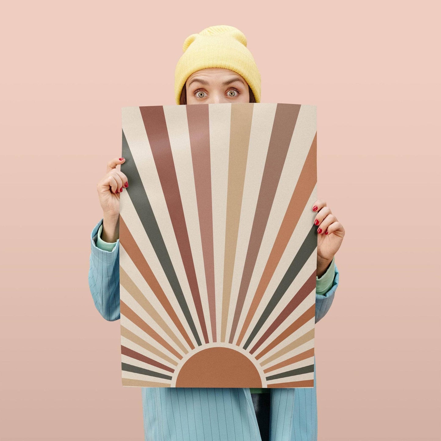 Boho Sun Art Print - HypeSheriff