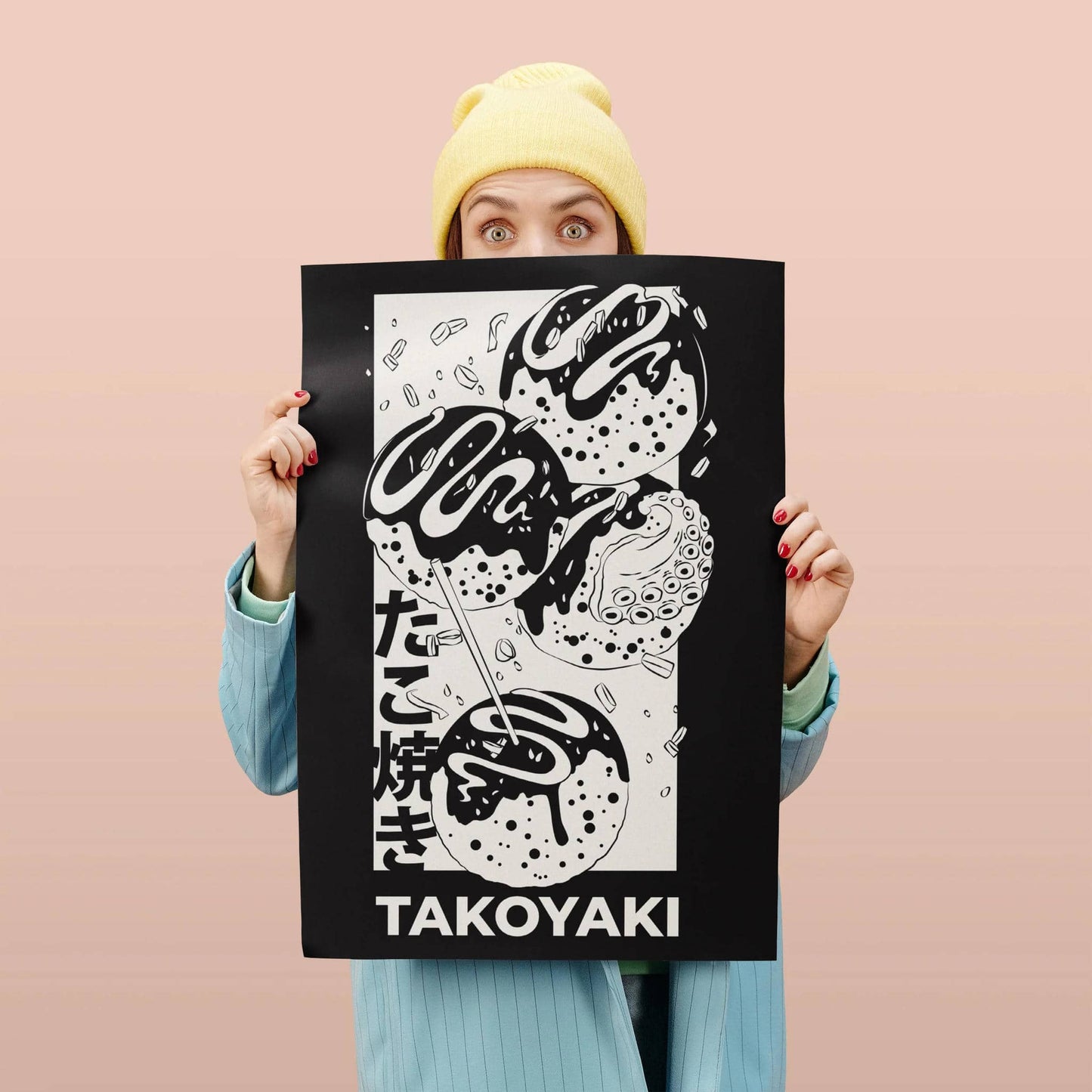 Takoyaki - Japanese Snacks Poster - HypeSheriff