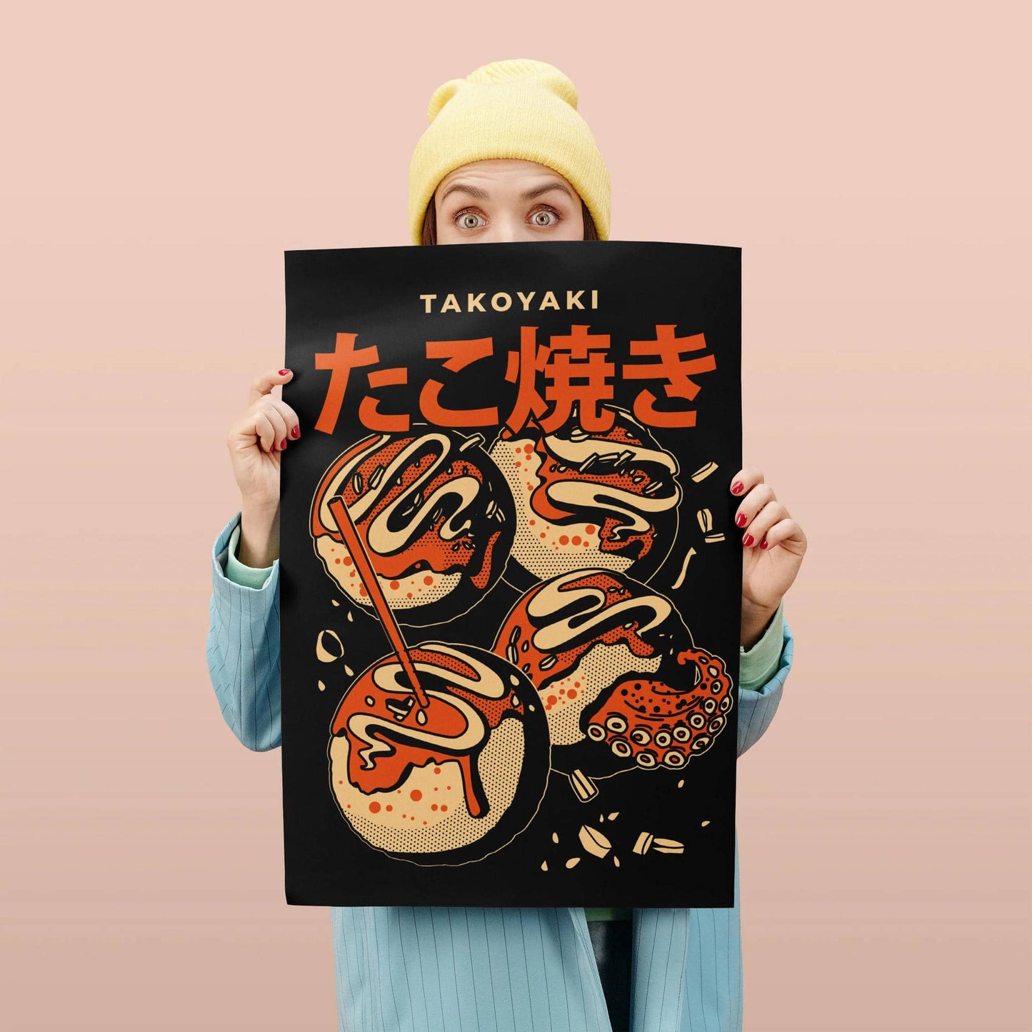 Japanese Takoyaki - Snacks Poster - HypeSheriff