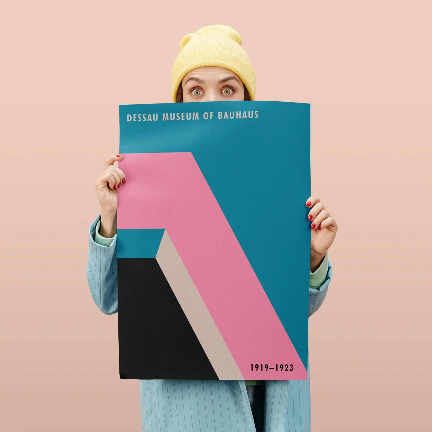 Minimalist Retro Bauhaus Poster - HypeSheriff