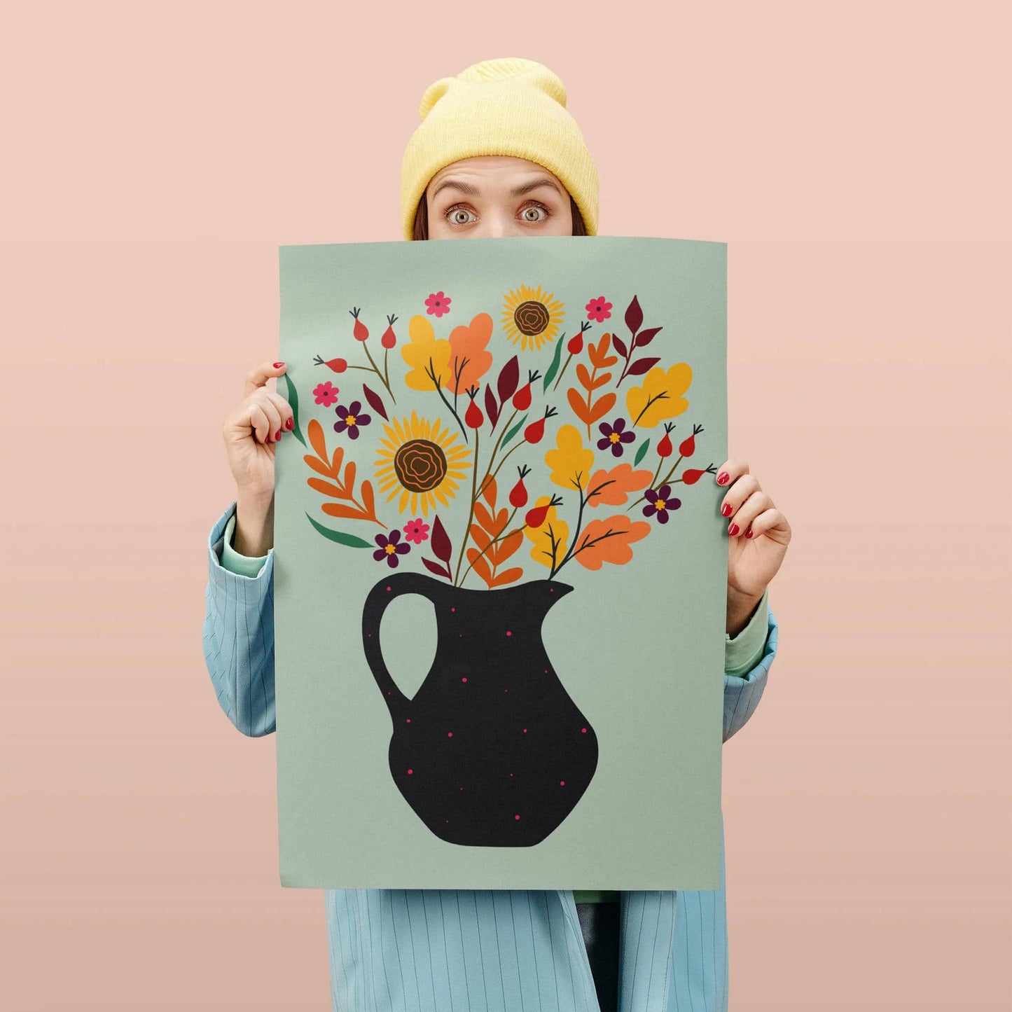 Colorful Bouquet Art Print - HypeSheriff