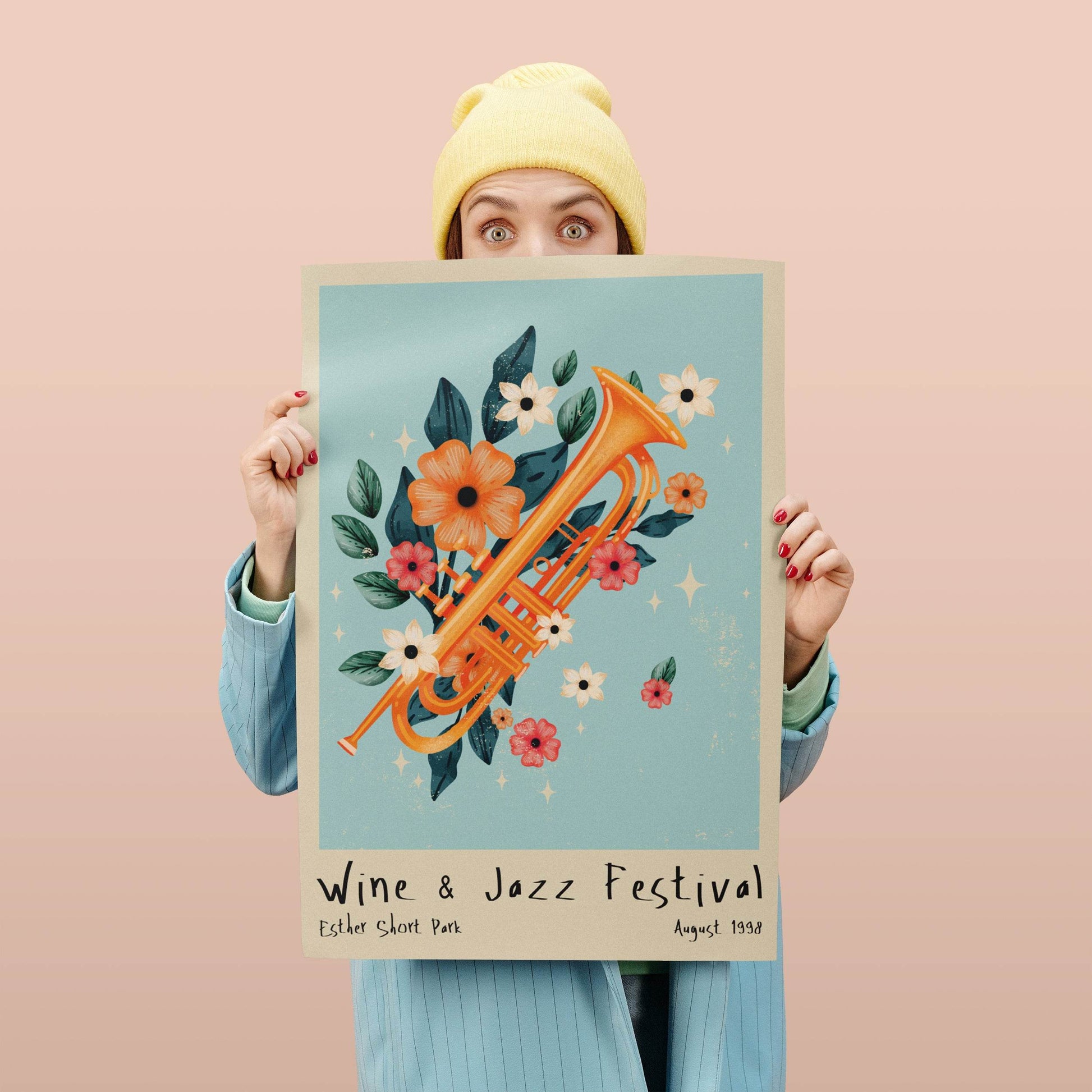 Framed Vintage Jazz Poster Reprint - HypeSheriff